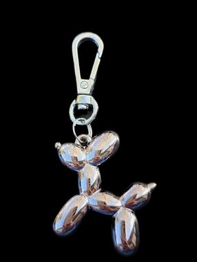 Bohemain Trinkets Silver Looney Balloon-y Bag Charm/Keychain